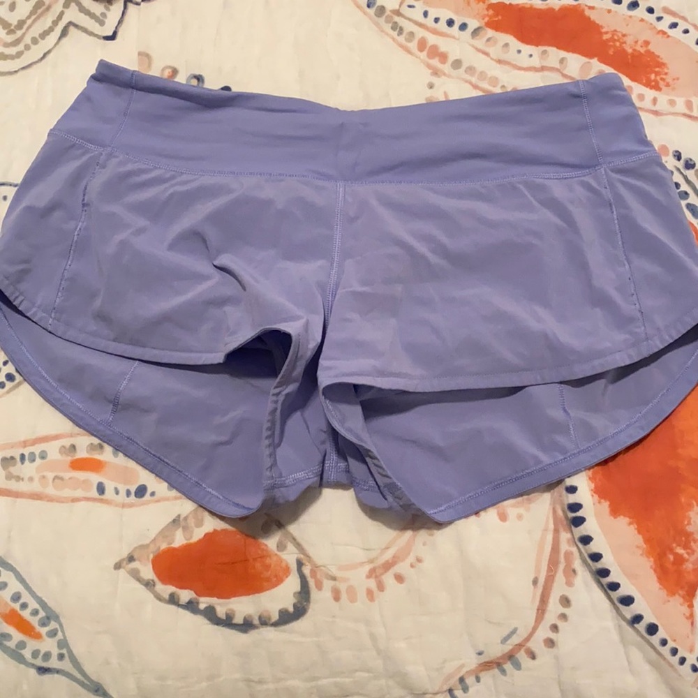 Lululemon 2 1/2 inch Speed Up Shorts